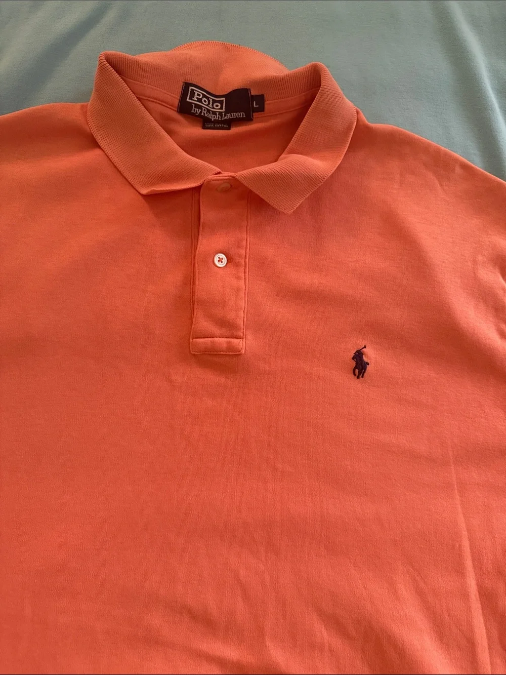 3 EUC RALPH LAUREN POLO polo shirts, size men’s L
